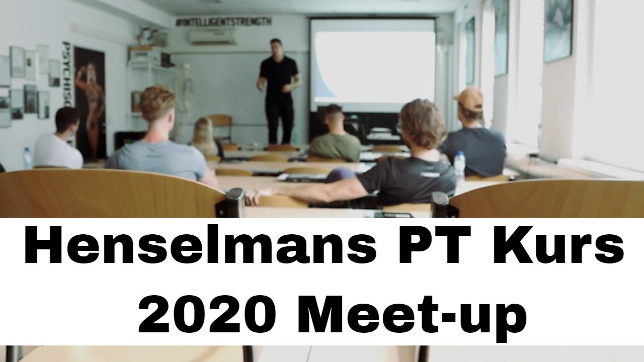 Henselmans Personal Trainer Kurs 2020 Meet-up VIENNA