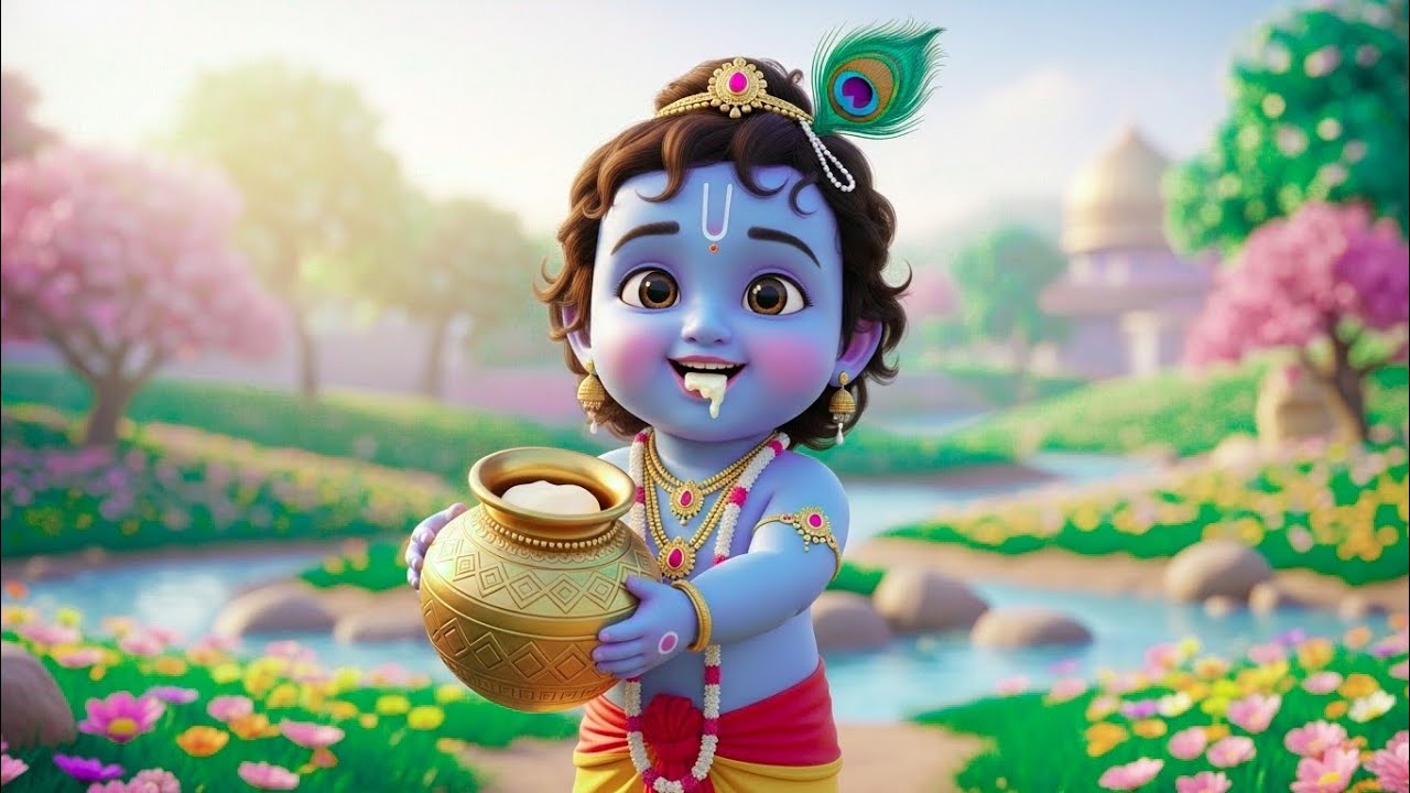 Choti Choti Gaiya, Chote Chote Gwal | छोटी छोटी गैया | #Little Krishna Bhajan - Krishna Bal Leela