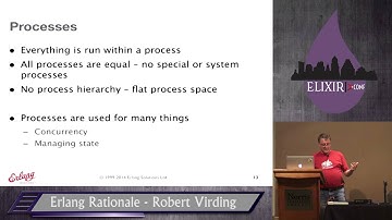 Elixir Conf 2014 - Erlang Rationale by Robert Virding