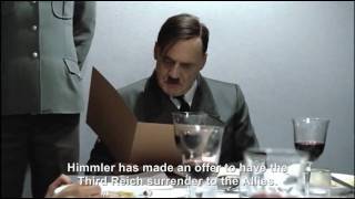 Hitler is informed Himmler has been negotiating with the Allies