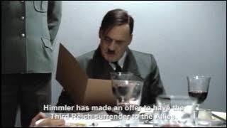 Hitler is informed Himmler has been negotiating with the Allies