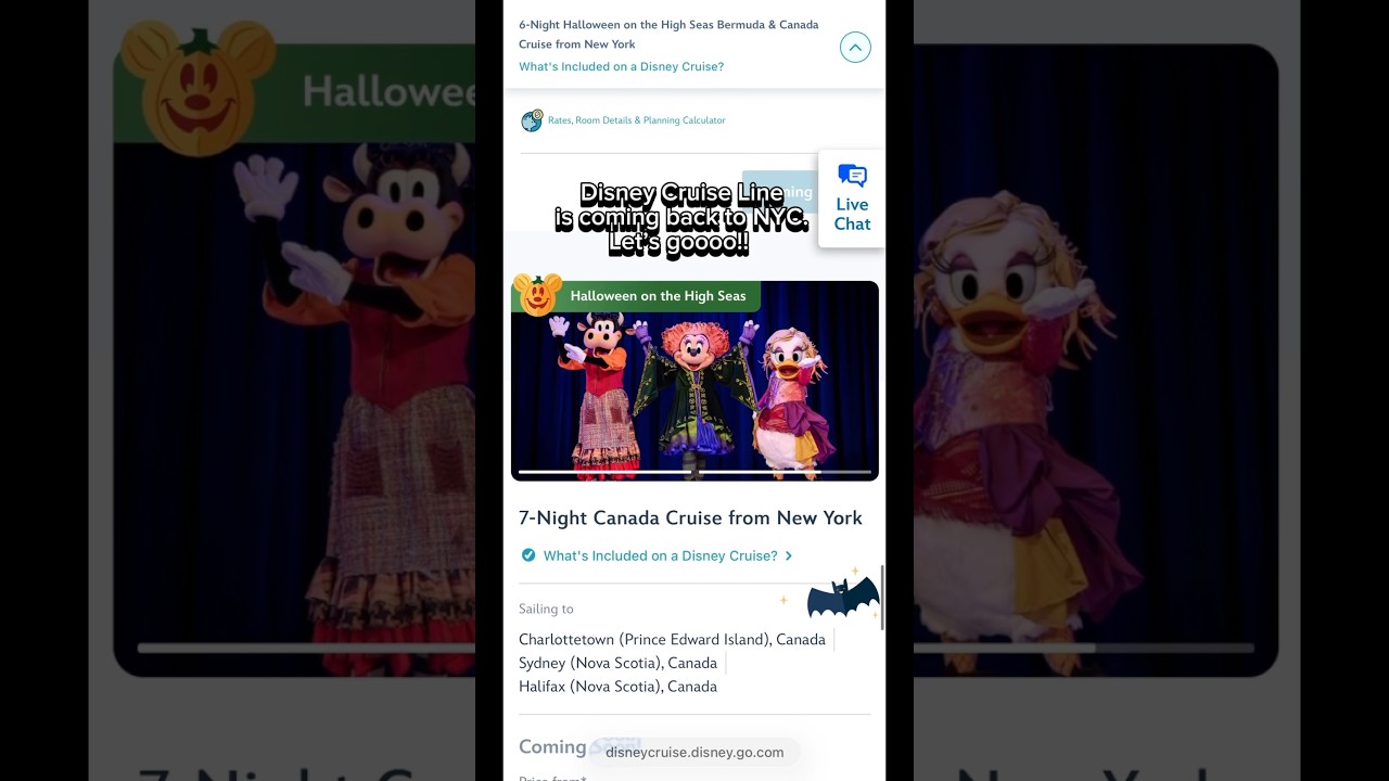 Disney Cruise Line is headed BACK to NYC!!