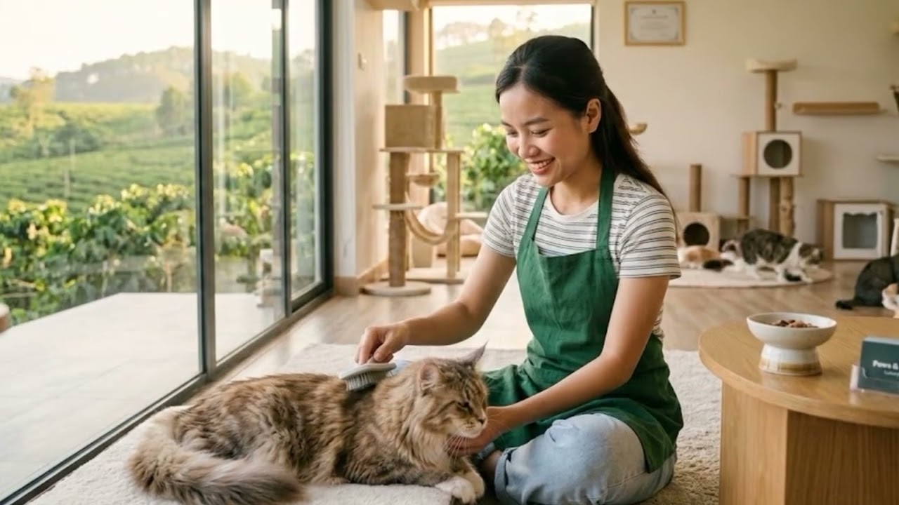 Thu nhập cao Đánh bật 160k$ khi chăm sóc mèo | DDN tổng hợp #thu nhậpcao