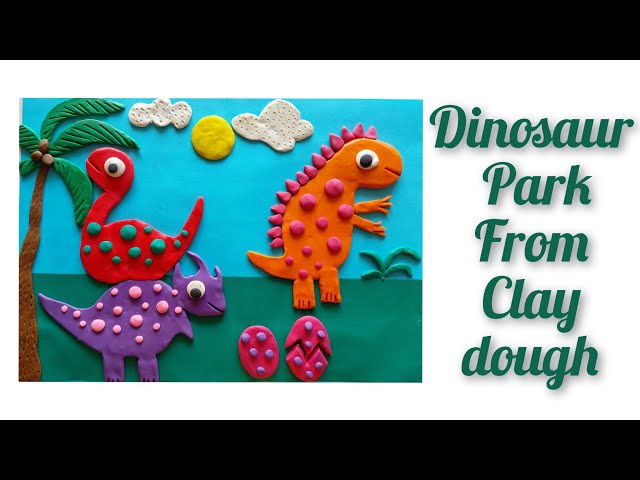 6 X Clay Dinosaurs Crafts for Kids Age 5-8 – HEIDIandOLAV