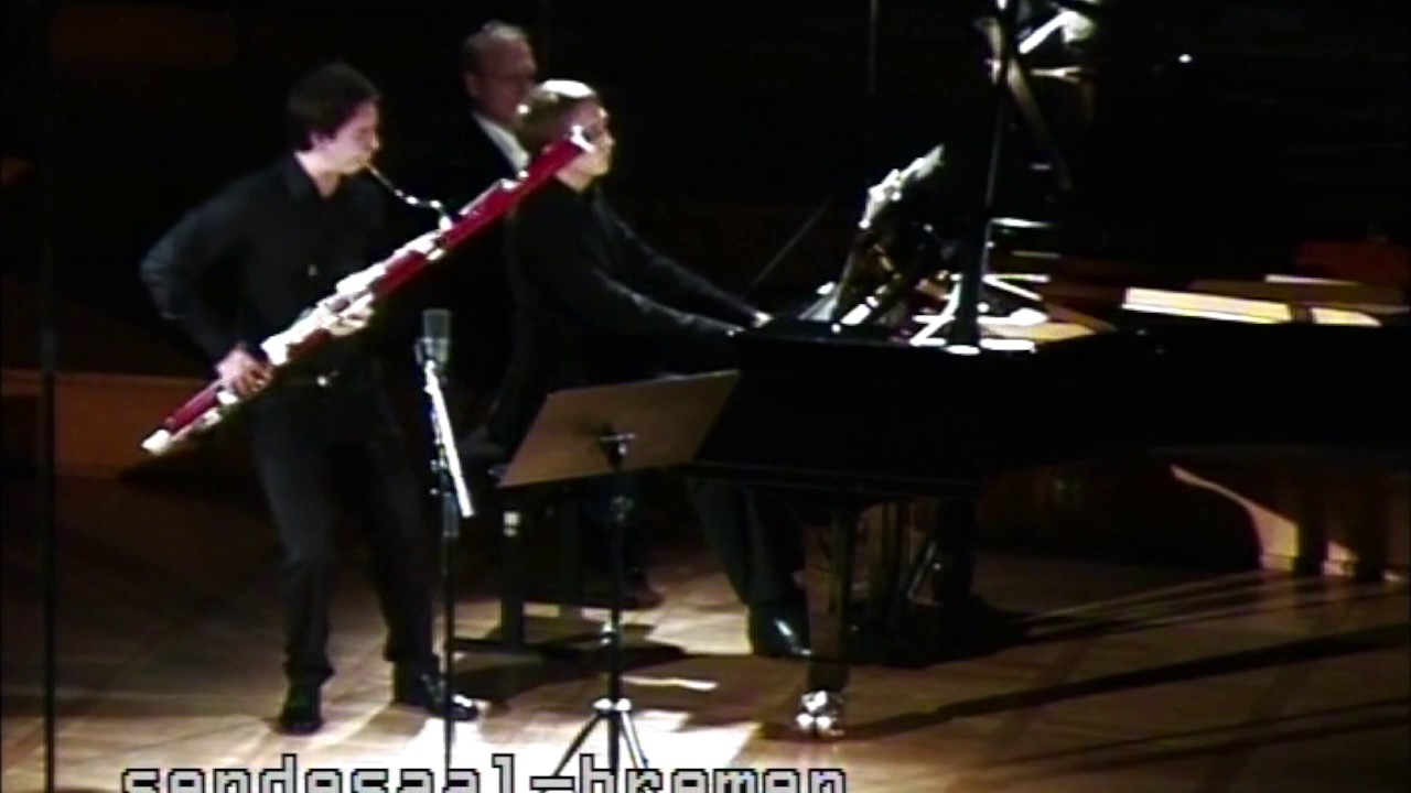 Alexandre Tansman Sonatine pour basson et piano Theo Plath & Fabian