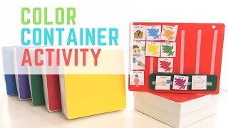 Color Container Activity Kit-PECS Details