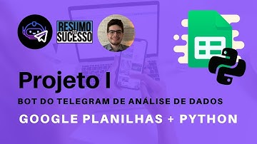 Conectando Google Planilhas com Python e GitHub do Projeto | Bot Telegram Analise de Dados (Parte 3)