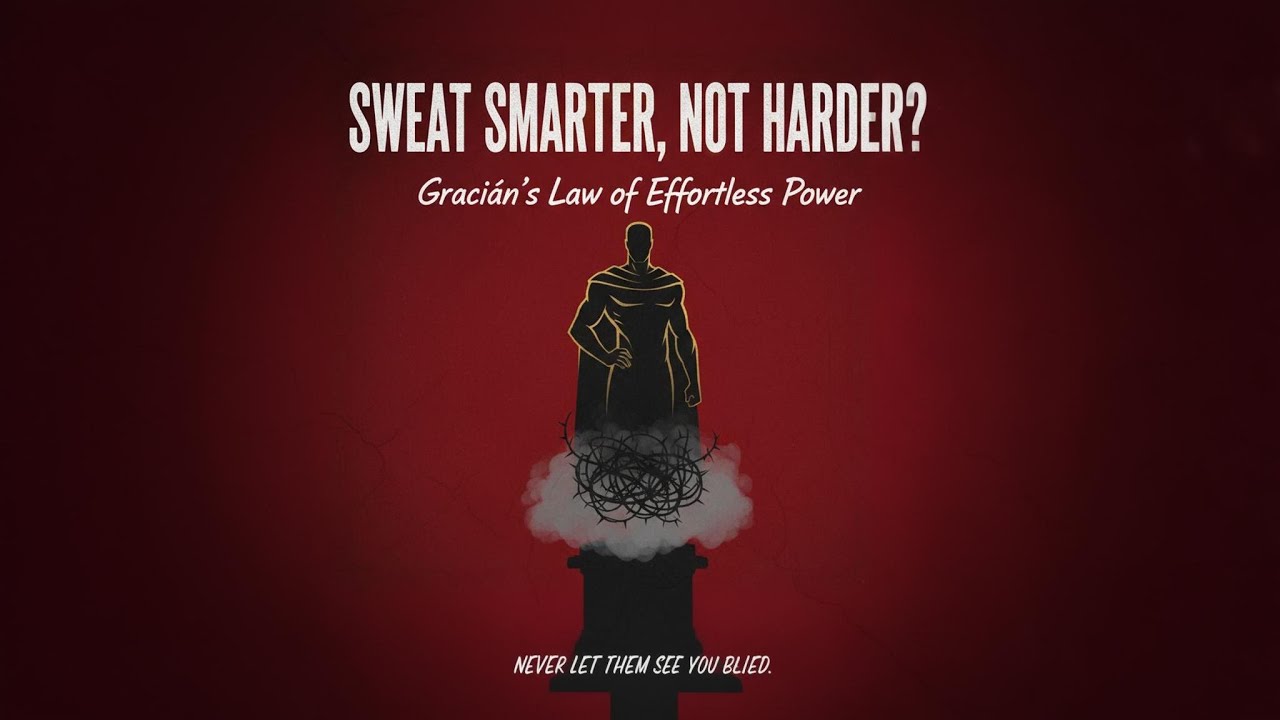 Gracián's Law of Effortless Power: The More You Sweat, The Weaker You Look | How to be impressive