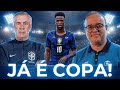 PÓS: BRASIL X PANAMÁ, 1º TESTE DE EVERALDO NA GLOBO | Estúdio Live: Mundo #4