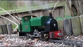 Jack Rumsey Central Model Railway Roundhouse Limited Edition Dylan Live Steam Locomotive's First Run