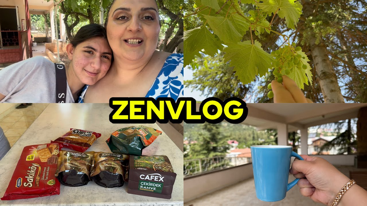 KÖYDE YAŞAM | KÖY HAYATI | KÖYDE İLK MARKET ALIŞVERİŞİ | GÜNLÜK VLOG | VLOG |