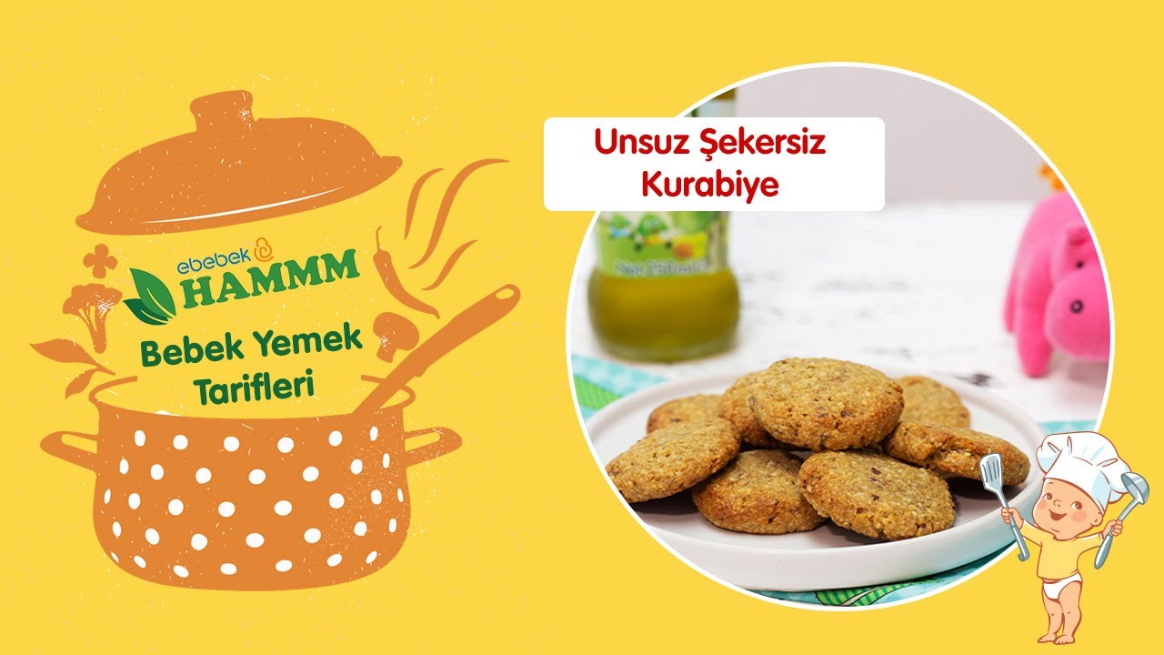 Unsuz Şekersiz Kurabiye | Bebek Yemek Tarifleri | Hammm Vakti Unsuz Şekersiz Kurabiye | Bebek Yemek Tarifleri | Hammm Vakti