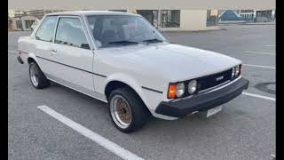 1980 Toyota Corolla RWD coupe (KE70) Walk around