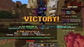 Playing Warlords in Minecraft on Hypixel!