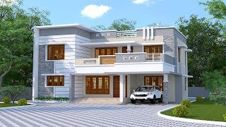 New villa for sale Near International Airport 7cent Land,2560 sqft 5 bhk villa 74 Lakh angamaly