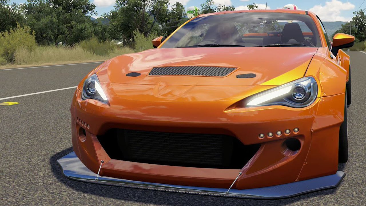 Toyota GT86 2013 (Rocket Bunny BodyKit) - Forza Horizon 3 - Test Drive Free Roam Gameplay