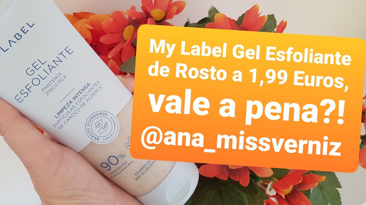 My Label Gel Esfoliante de Rosto a 1,99 Euros, vale a pena..?!