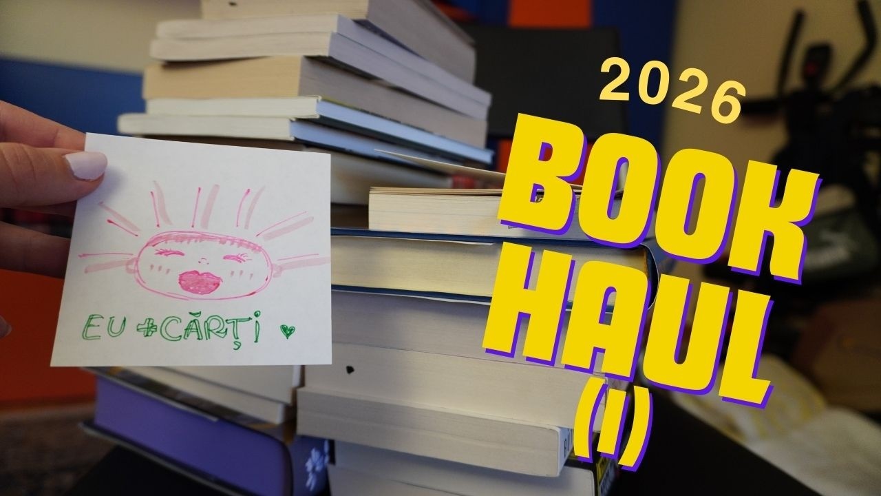 Primul BOOKHAUL din 2026 (ce cărți noi au intrat în biblioteca mea)
