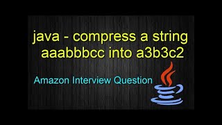 String Compression Leetcode(Medium) in JAVA | Explanation and Code | Leetcode 443