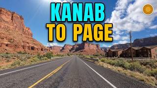 Kanab, UT to Page, AZ Scenic Drive | US-89 Full Drive