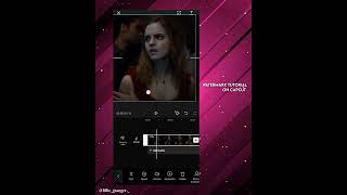 Transparent Watermark Tutorial on Capcut [requested] #shorts #capcuttutorial #harrypotter