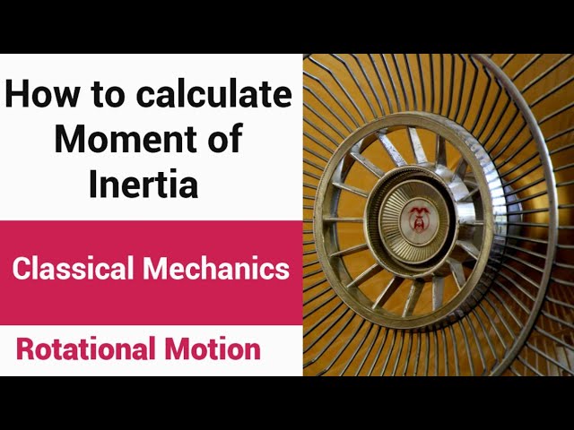 MOI of Simple Bodies | Classical Mechanics | IIT JAM Physics ||✓