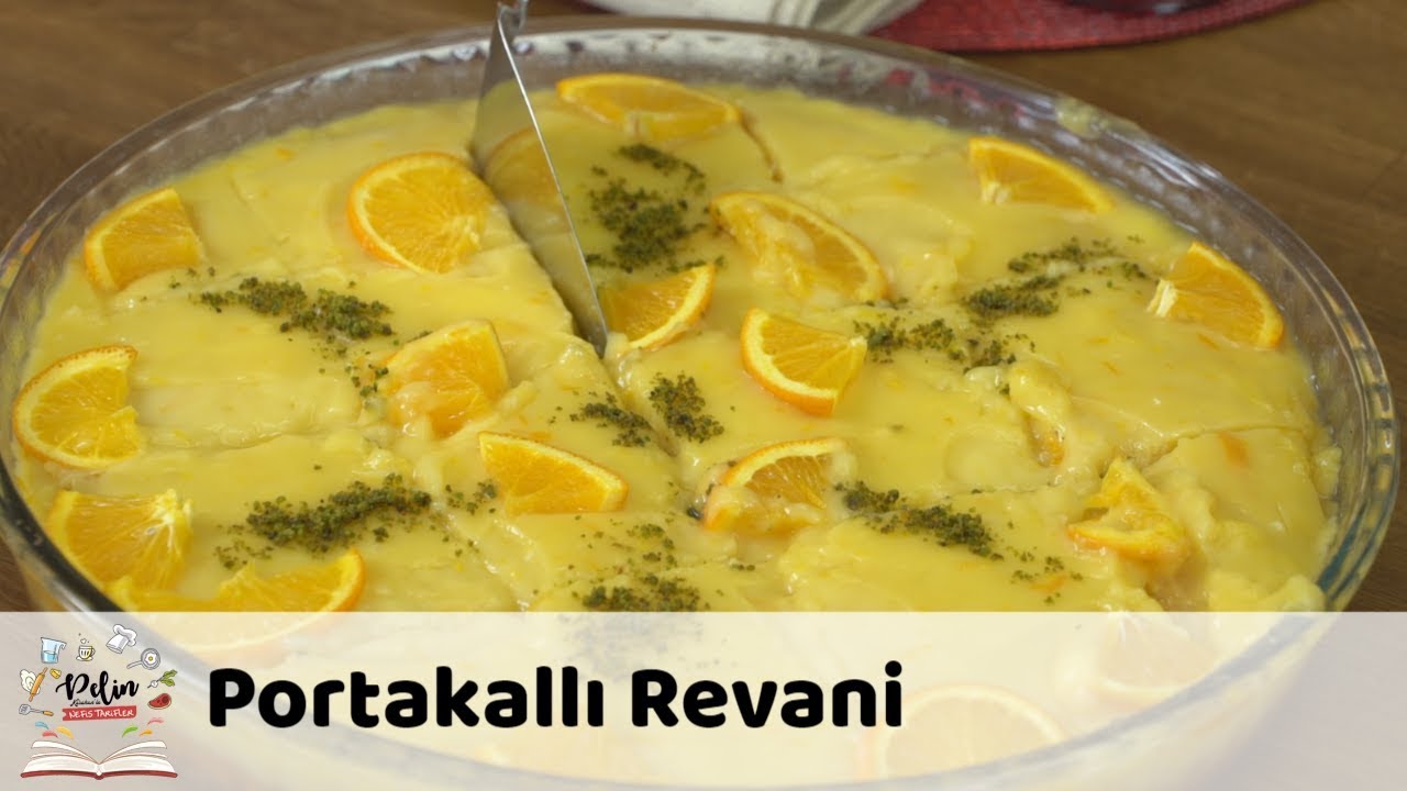 Ev yapımı portakallı revani tarifi Ev yapımı portakallı revani tarifi