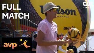 AVP Hurst Basey vs. Benesh Crabb - 2026 Manhattan Beach, CA | Men's Beach Volleyball | The CW