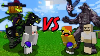고작 1마리로 다 이겨버리는 괴물?! [괴물몬스터] 1 vs 3 to win monster in minecraft screenshot 4