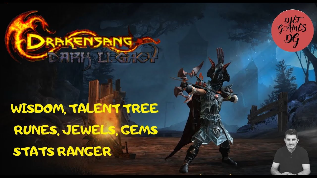 dso, drakensang online, talent, wisdom tree, gems, jewels, items, rune ...