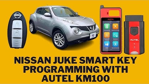 Nissan juke smart key programming | Autel | KM100 | All key lost - #juke