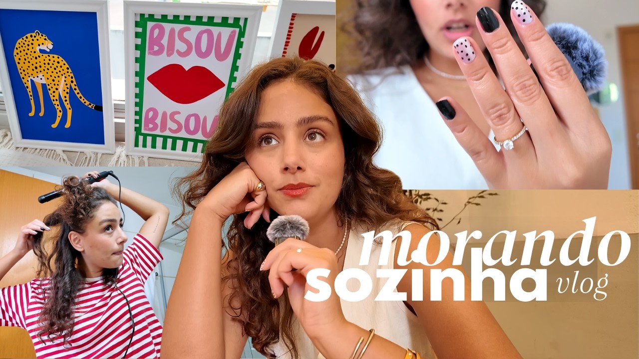 vlogão: o verdadeiro motivo de eu estar morando sozinha, novidades do casamento e decorando o apê
