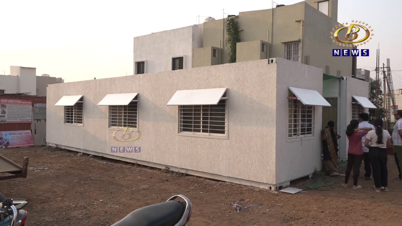 कोल्हापूरच्या फुलेवाडीतील रूद्राक्षी चव्हाण या महिलेनं बनवली कंटेनरची घरं