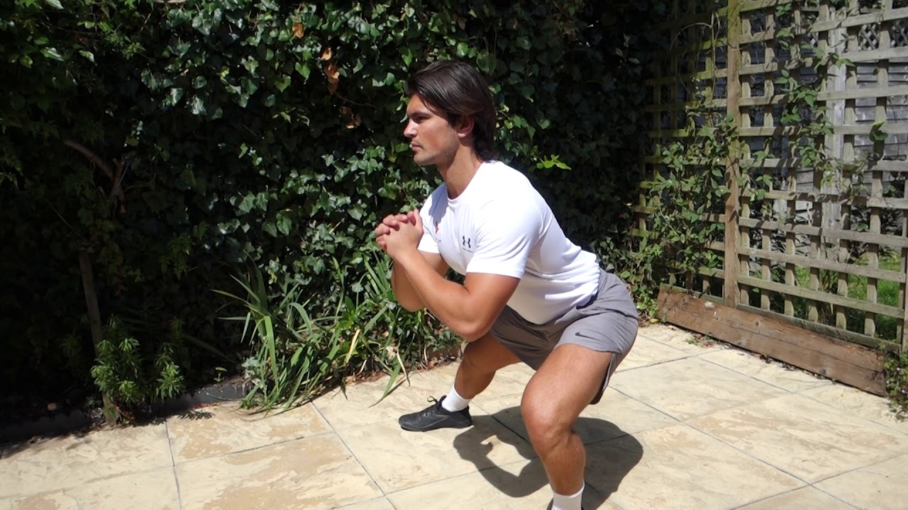 Static lateral lunge - YouTube