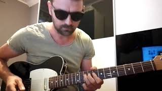 Fender Japan TL62B  Telecaster Guitar Blank Jones Give It To Me - impro pentatonic