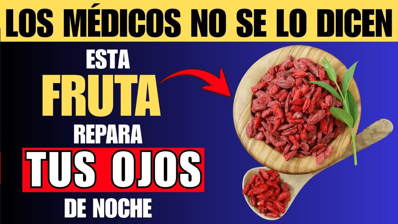 Personas mayores: come ESTA FRUTA antes de dormir para REPARAR la VISIÓN durante el SUEÑO