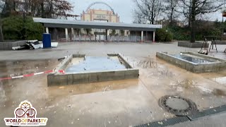 Movie Park Germany 2024 – Baustellen Update – Neuer Eingang – Movie Park Neuheit 2024 – Umbauten