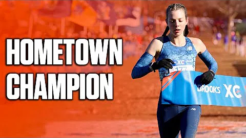 Hometown Hero Storms To Win At The Brooks XC Northeast Girls Championship | Race Highlights 2025