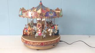 Mr. Christmas Mickey's Holiday Carousel - YouTube
