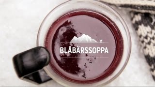 Blåbärssoppa (Swedish Blueberry Drink) | Thirsty For...
