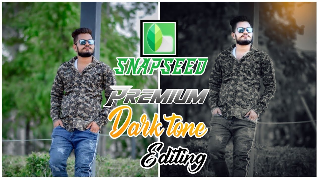 OMG ⁉️ SNAPSEED PREMIUM DARK TONE PHOTO EDITING 🔥