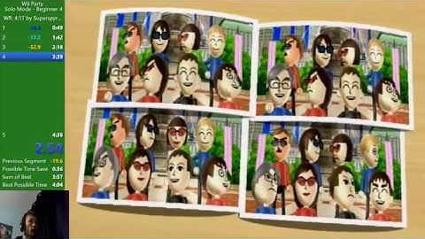 wii party Solo Mode - beginner in 4:45