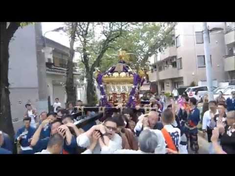 平成27年度　足立区 柳原稲荷神社 例大祭 【本社神輿渡御】