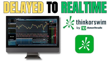 How To FIX Delayed Data In ThinkorSwim | Get Real Time Level 2 Quotes | TD Ameritrade