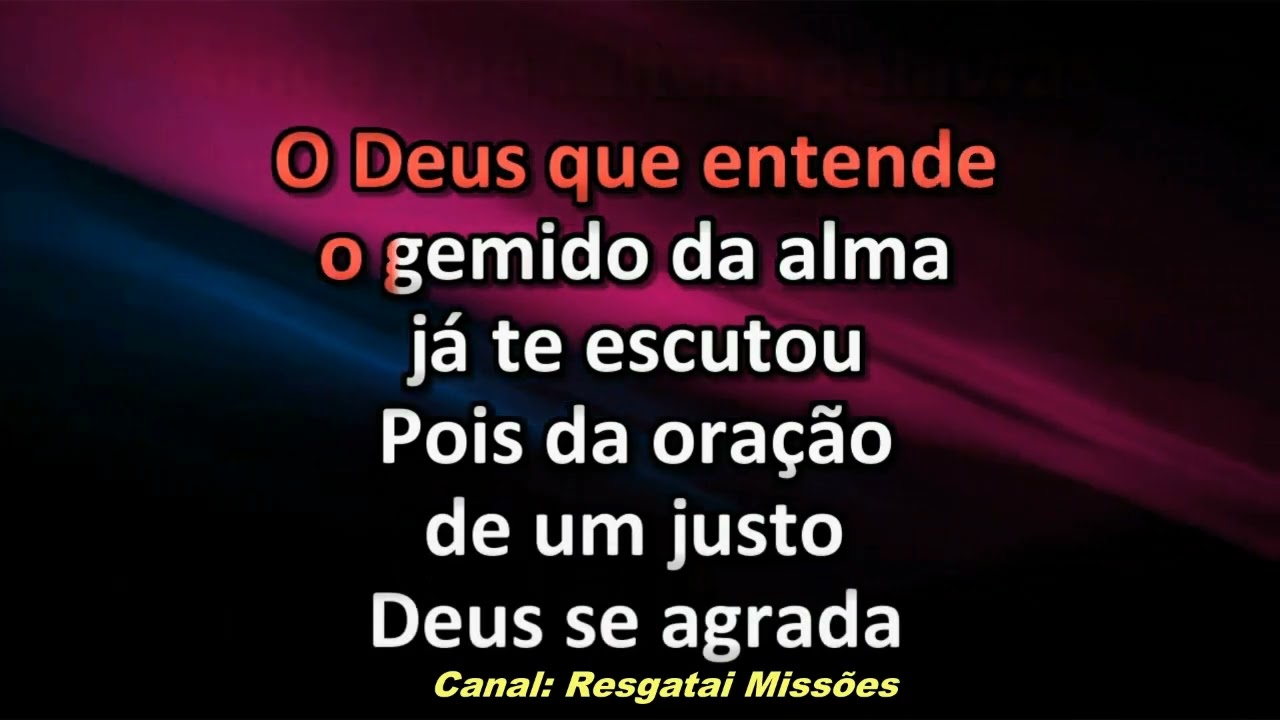 Eliã Oliveira - A Oração - Playback - Karaokê