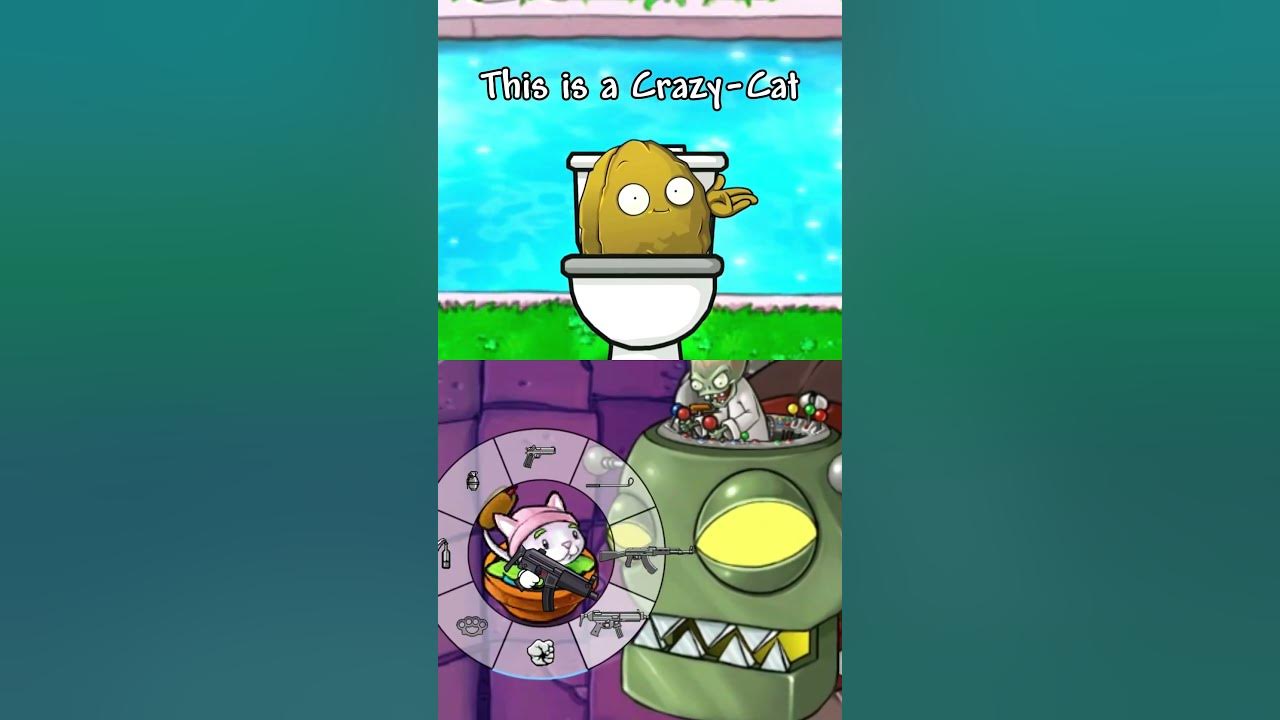 Just another reminder about this Crazy Cat (PVZ) #pvz #plantsvszombies Just another reminder about this Crazy Cat (PVZ) #pvz #plantsvszombies