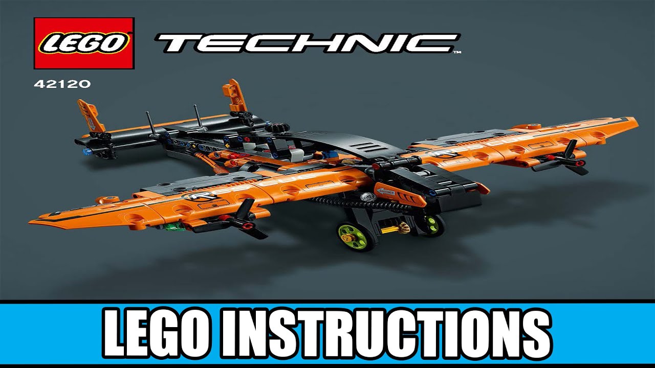 Rescue Hovercraft LEGO instructions