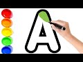 Alphabet ABCD and Count 1234 for Kids //Easy Step by Step Drawing Tutorial for Kids,49
