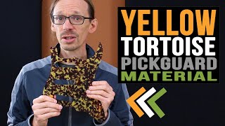 Warmoth Yellow Tortoise Pickguard Material