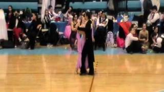 Tufts Ballroom Competition 2012 - Silver Waltz and Quickstep final